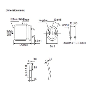 Hrtyvhin 25V 47.000uF Tụ điện Farad chân dài - ESR thấp, siêu tụ, giá 108.986đ 5