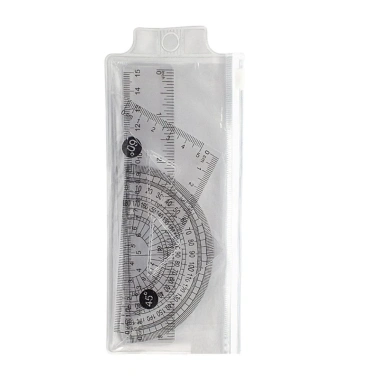 Hrtyvhin 4 Bộ Toán Hình Học 15cm Nhựa Thước Tam Giác & Thẳng Giá 37,208 VND 10