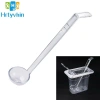 Hrtyvhin 5 Chiếc Nhựa An Toàn Tay Cầm Dài Thìa Canh Chịu Nhiệt cho Bát Sâu, Cocktail, Trộn - Giá 121,220 VND