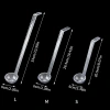 Hrtyvhin 5 Chiếc Nhựa An Toàn Tay Cầm Dài Thìa Canh Chịu Nhiệt cho Bát Sâu, Cocktail, Trộn - Giá 121,220 VND 2