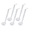 Hrtyvhin 5 Chiếc Nhựa An Toàn Tay Cầm Dài Thìa Canh Chịu Nhiệt cho Bát Sâu, Cocktail, Trộn - Giá 121,220 VND 3