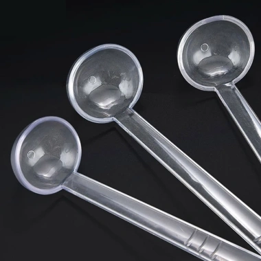 Hrtyvhin 5 Chiếc Nhựa An Toàn Tay Cầm Dài Thìa Canh Chịu Nhiệt cho Bát Sâu, Cocktail, Trộn - Giá 121,220 VND