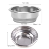 Hrtyvhin 58mm Cà Phê Mù Lọc Giỏ Lọc Thép Không Gỉ 2 Kiểu Espresso Giá Ưu Đãi 99.092₫ 2