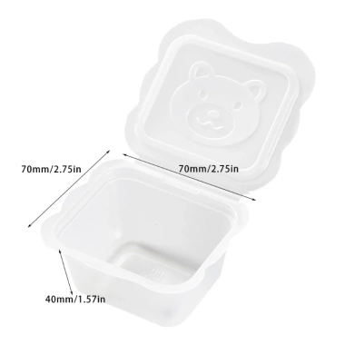 Hrtyvhin 6xCute Baby Box - Hộp đựng ăn an toàn tiện cho bé giá ưu đãi 57.802₫