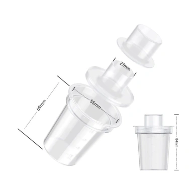 Hrtyvhin Bộ 6 Hộp Đựng Sữa Công Thức Bé 80ml Di Động Tổ Chức Du Lịch