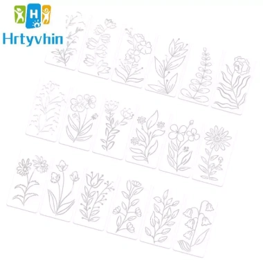 Hrtyvhin Dụng Cụ Thủ Công Chuyên Nghiệp Tái Sử Dụng Nghệ Thuật Stencil Bản Mẫu Độ Chính Xác Cắt Hình - Giá 84.249 VND