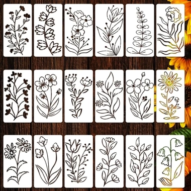 Hrtyvhin Dụng Cụ Thủ Công Chuyên Nghiệp Tái Sử Dụng Nghệ Thuật Stencil Bản Mẫu Độ Chính Xác Cắt Hình - Giá 84.249 VND 4 Hrtyvhin Dụng Cụ Thủ Công Chuyên Nghiệp Tái Sử Dụng Nghệ Thuật Stencil Bản Mẫu Độ Chính Xác Cắt Hình - Giá 84.249 VND 4