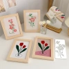Hrtyvhin Dụng Cụ Thủ Công Chuyên Nghiệp Tái Sử Dụng Nghệ Thuật Stencil Bản Mẫu Độ Chính Xác Cắt Hình - Giá 84.249 VND 8