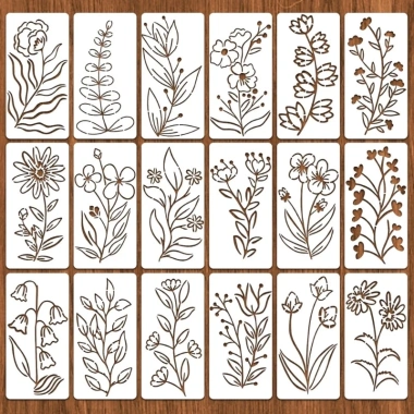 Hrtyvhin Dụng Cụ Thủ Công Chuyên Nghiệp Tái Sử Dụng Nghệ Thuật Stencil Bản Mẫu Độ Chính Xác Cắt Hình - Giá 84.249 VND 9 Hrtyvhin Dụng Cụ Thủ Công Chuyên Nghiệp Tái Sử Dụng Nghệ Thuật Stencil Bản Mẫu Độ Chính Xác Cắt Hình - Giá 84.249 VND 9
