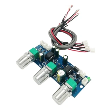 Hrtyvhin NE5.532 2‑1 Kênh Preamp Thính Giác, Truyền Thấp, Điều Khiển Loa Siêu Trầm, 110k VND 3