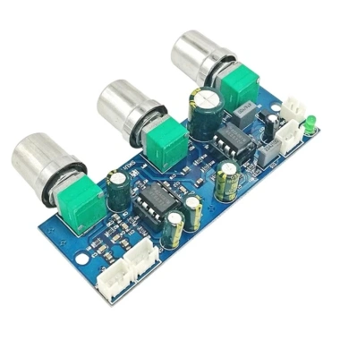 Hrtyvhin NE5.532 2‑1 Kênh Preamp Thính Giác, Truyền Thấp, Điều Khiển Loa Siêu Trầm, 110k VND 5
