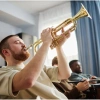 Hrtyvhin Professional Trumpet - Đồng trượt điều khiển ghi chú, giảm 18% 6