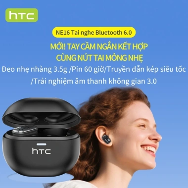 HTC NE16 Tai Nghe Bluetooth 6.0 Không Dây - HiFi, Dịch Thuật, Giá 296.800₫
