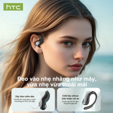 HTC NE19 Tai nghe Bluetooth 6.0 Dịch 135 ngôn ngữ, âm thanh HiFi, không dây, micrô – 254.000₫ 6 HTC NE19 Tai nghe Bluetooth 6.0 Dịch 135 ngôn ngữ, âm thanh HiFi, không dây, micrô – 254.000₫ 6