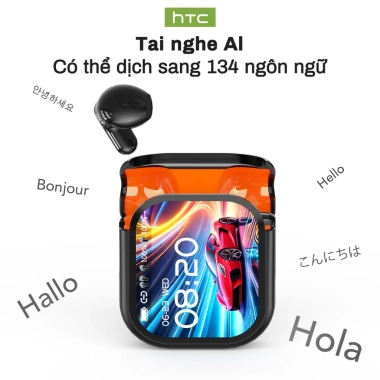 HTC NE20 Tai Nghe AI Bluetooth, Màn hình cảm ứng, HiFi, Dịch thời gian thực - 364.000 VND