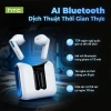 HTC NE49 Dịch Tai Nghe Bluetooth Đa Ngôn Ngữ, Thời Gian Thực, Pin 6.0h, IPX5 Chống Thấm, HiFi, Giảm Ồn - 199k