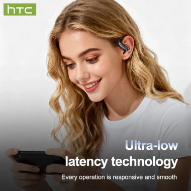 HTC NE63 Tai Nghe Dịch Thuật AI TWS Bluetooth 5.1 HiFi Bass, Chống Nước, LED, Micrô – Giá 339.900 VNĐ 4