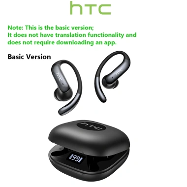 HTC NE63 Tai Nghe Dịch Thuật AI TWS Bluetooth 5.1 HiFi Bass, Chống Nước, LED, Micrô – Giá 339.900 VNĐ 10