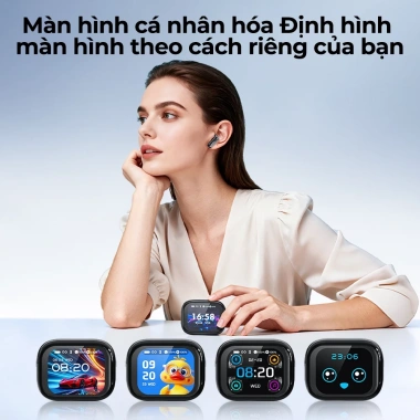 HTC NE68 Tai Nghe Phiên Dịch 134 Ngôn Ngữ Thời Thực Bluetooth 6.0 LED HiFi 10mm cho iOS Android PC
