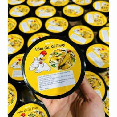 Hũ 200gr Gia Vị Trộn Gà Nộm Xé Phay, Gỏi Gà - Chấm Gà, Chấm Hoa Quả Giá 49k