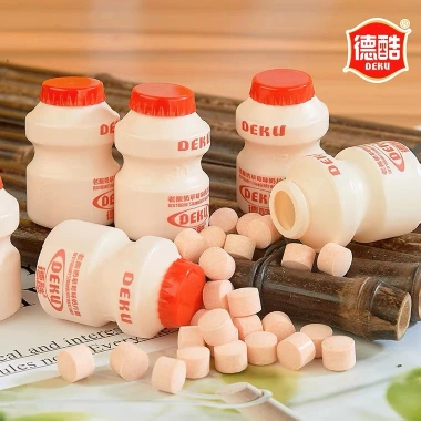 Hũ 30 lọ Kẹo sữa chua Yakult viên nén khô Deku 240g - 79.000, ăn vặt ngon rẻ