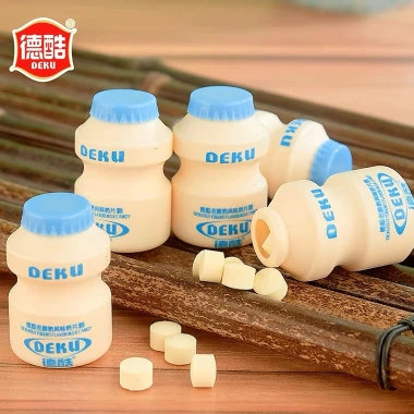 Hũ 30 lọ Kẹo sữa chua Yakult viên nén khô Deku 240g - 79.000, ăn vặt ngon rẻ 3 Hũ 30 lọ Kẹo sữa chua Yakult viên nén khô Deku 240g - 79.000, ăn vặt ngon rẻ 3