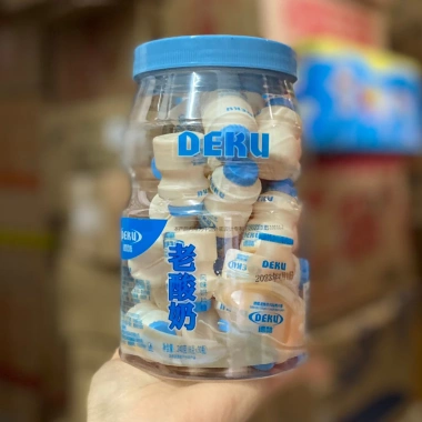 Hũ 30 lọ Kẹo sữa chua Yakult viên nén khô Deku 240g - 79.000, ăn vặt ngon rẻ