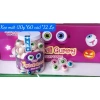 Hũ 60 viên Kẹo dẻo nhân viên nhỏ 10g Hình con mắt, trái banh, dưa hấu, dâu, vịt, Giá chỉ 49.000đ 10