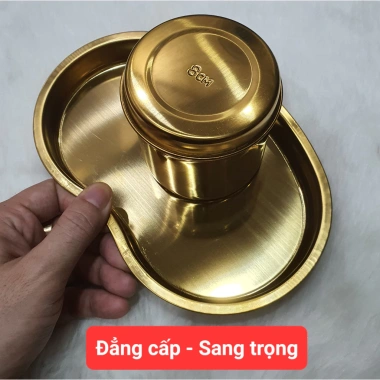 Hũ bông 8cm mạ màu Vàng sang trọng - Siêu phẩm đẳng cấp, giảm giá 48.510₫ 8 Hũ bông 8cm mạ màu Vàng sang trọng - Siêu phẩm đẳng cấp, giảm giá 48.510₫ 8