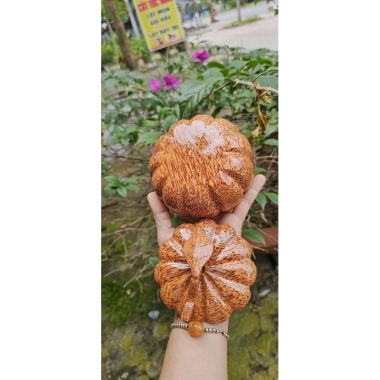Hũ đựng bánh, mức, kẹo Tết bằng gỗ dừa nguyên khối loại 1 - Giảm còn 120.000 VND 6