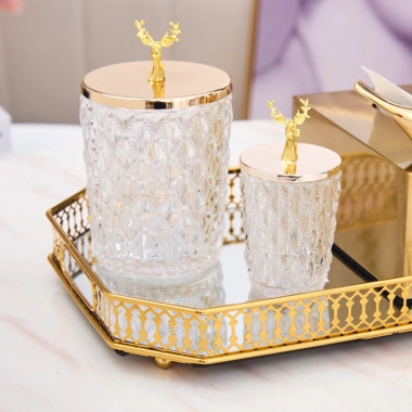 Hũ đựng tăm decor cao cấp phong cách châu Âu - Giá ưu đãi 95.550đ 5