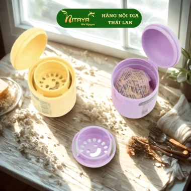 Hũ hít thông mũi Thảo dược Pastel Thái Lan - Chống say xe, tàu, chóng mặt 59k