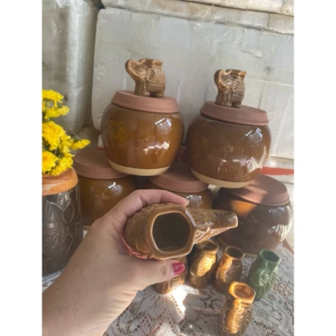 Hũ lọ đựng tăm hình con voi gốm sứ - Thiết kế đáng yêu, giá chỉ 30.000₫ 8 Hũ lọ đựng tăm hình con voi gốm sứ - Thiết kế đáng yêu, giá chỉ 30.000₫ 8