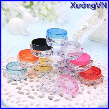 Hũ Lọ Mini Đựng Chiết Mỹ Phẩm, Kem Dưỡng, Son Dưỡng - Giá chỉ 5.000đ, Tiết Kiệm, Dễ Dùng, Đóng Gói An Toàn