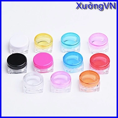 Hũ Lọ Mini Đựng Chiết Mỹ Phẩm, Kem Dưỡng, Son Dưỡng - Giá chỉ 5.000đ, Tiết Kiệm, Dễ Dùng, Đóng Gói An Toàn