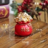 Hũ tiền đỏ trang trí ô tô, nhà cửa - Kèm tượng Thần Tài & mèo Thần Tài, thu hút tài lộc, giảm còn 43.520₫