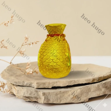 Hũ tiền vàng mini tài lộc may mắn - ống heo tiết kiệm, quà tân gia khai trương, giá ưu đãi 68.000₫ 7
