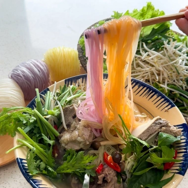 Hủ tiếu rau củ nguyên chất 500g - Healthy, chính hãng Tây Nguyên, giá ưu đãi 73.000₫