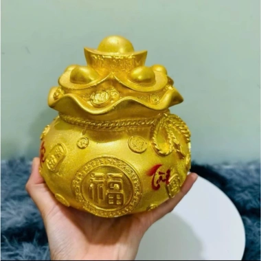 Hũ Vàng Tiết Kiệm và Heo Đất Ống Tiết Kiệm - Đồ Trang Trí Tài Lộc, Quà Tặng, Giá 69.000đ 4 Hũ Vàng Tiết Kiệm và Heo Đất Ống Tiết Kiệm - Đồ Trang Trí Tài Lộc, Quà Tặng, Giá 69.000đ 4