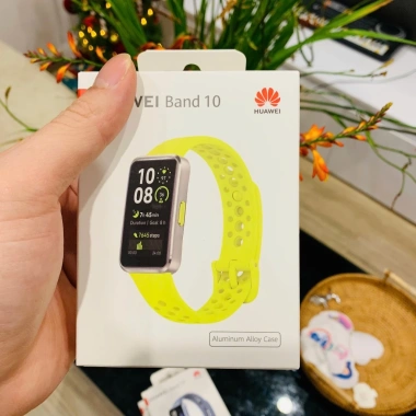 Huawei Band 10 - Đeo thoải mái cả ngày, theo dõi sức khỏe & giấc ngủ, pin 2 tuần, giá 1.08 triệu