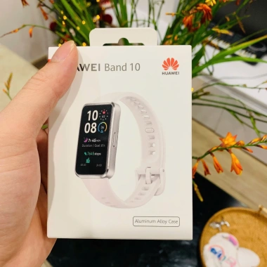 Huawei Band 10 - Đeo thoải mái cả ngày, theo dõi sức khỏe & giấc ngủ, pin 2 tuần, giá 1.08 triệu