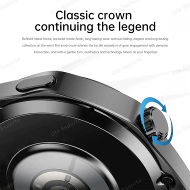 Huawei GT5 Pro - Đồng hồ thông minh nam GPS NFC, Màn hình AMOLED HD, Gọi Bluetooth, Chống nước
