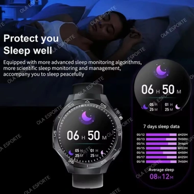 Huawei GT5 Pro - Đồng hồ thông minh nam GPS NFC, Màn hình AMOLED HD, Gọi Bluetooth, Chống nước