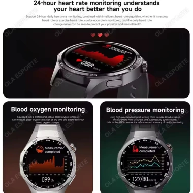 Huawei GT5 Pro - Đồng hồ thông minh nam GPS NFC, Màn hình AMOLED HD, Gọi Bluetooth, Chống nước 7 Huawei GT5 Pro - Đồng hồ thông minh nam GPS NFC, Màn hình AMOLED HD, Gọi Bluetooth, Chống nước 7