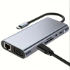 Hub 11 trong 1 Type-C USB 3.0 HD PD VGA RJ45 Audio 3.5mm Sạc nhanh – Giảm tới 95.000₫ 4