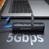 HUB 4in1 Ugreen USB Type C sang 3 USB 3.0 và 1 LAN, chính hãng, 135.000đ 4