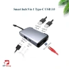 Hub 5 Cổng Type C USB LAN cho TV Box Chromecast, Android và Windows - Giá 399.000₫