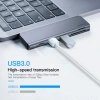 Hub 5 trong 1 Baseus CAHUB-K0G - HDMI, USB-C, USB-A, VGA, SD, Giá 490.000 VND