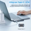 Hub 5 trong 1 TechHome DT1.026 – Sạc nhanh 100W, hỗ trợ USB‑C, HDMI, LAN, USB‑A, tương thích đa thiết bị 2