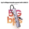 Hub 5in1 USB sang LAN 1.000Mbps + 3 cổng USB 3.0 Type-C - Ugreen 60.554, Hàng Chính Hãng, Giá 580.000₫ 4